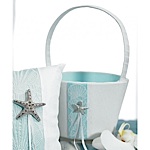 Seaside Allure Flower Girl Basket